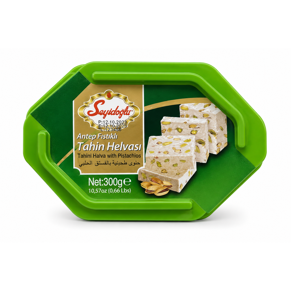 Seyidoğlu Tahin Helva cu Fistic (Antep Fıstıklı Tahin Helvası) 300 g