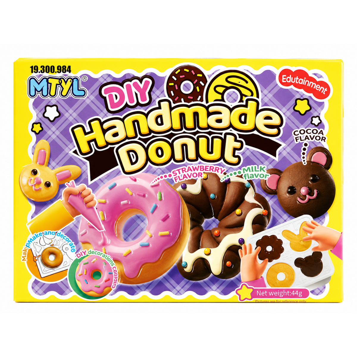 Kit DIY Handmade Donut – Set Creativ pentru Realizarea Gogoșilor | 44 g