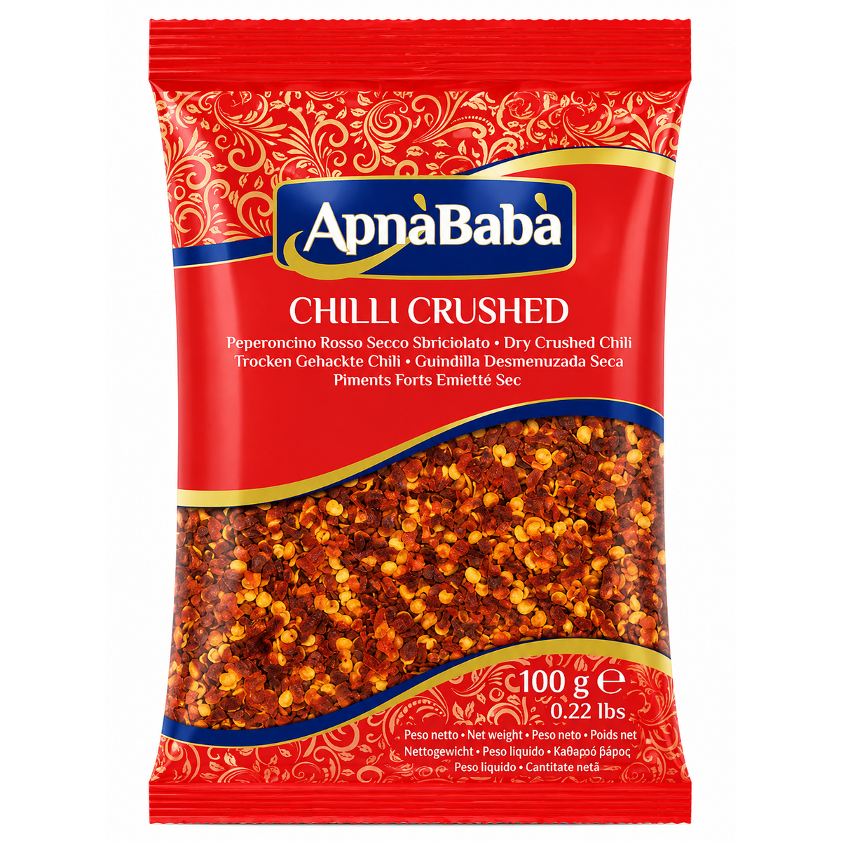 Fulgi de Ardei Iute (Chilli Crushed) ApnaBaba 100g