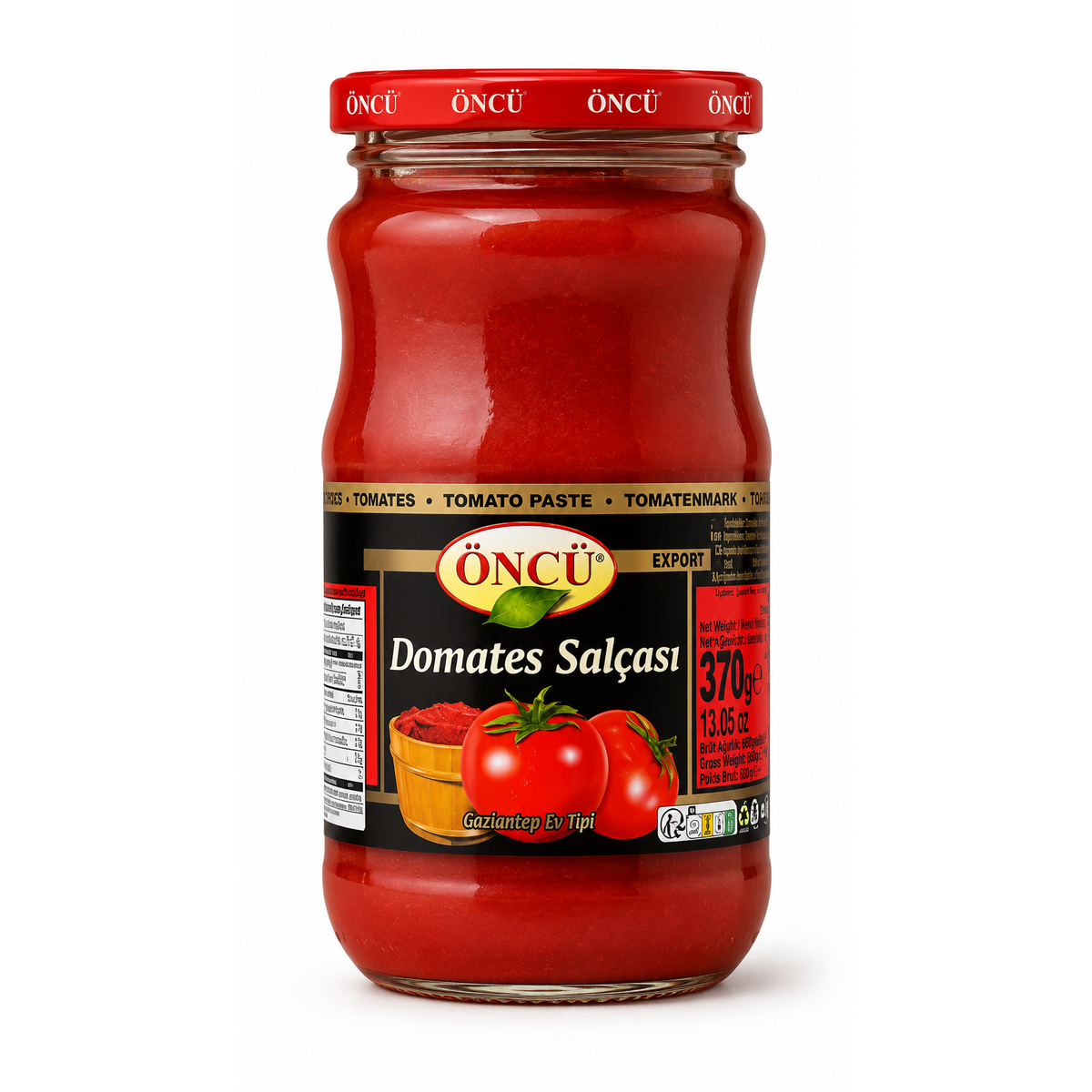 Öncü Pastă de Roșii Tradițională (Domates Salçası) 370g