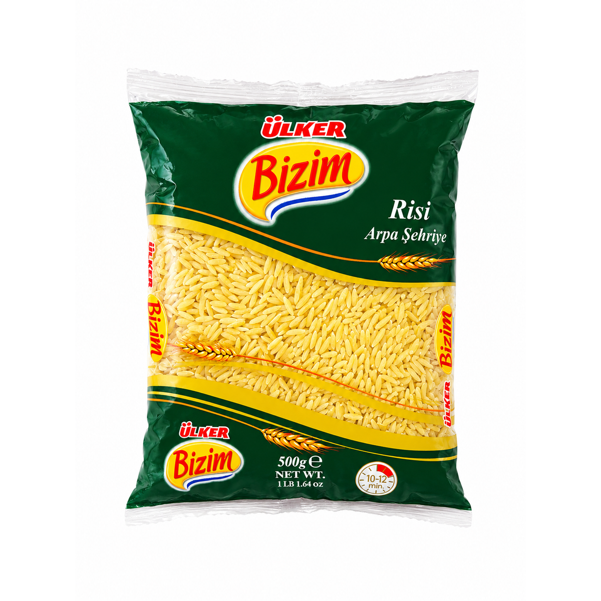 Ülker Bizim Risi (Arpa Șehriye) 500g – Paste Tip Orez pentru Supe, Pilaf și Garnituri