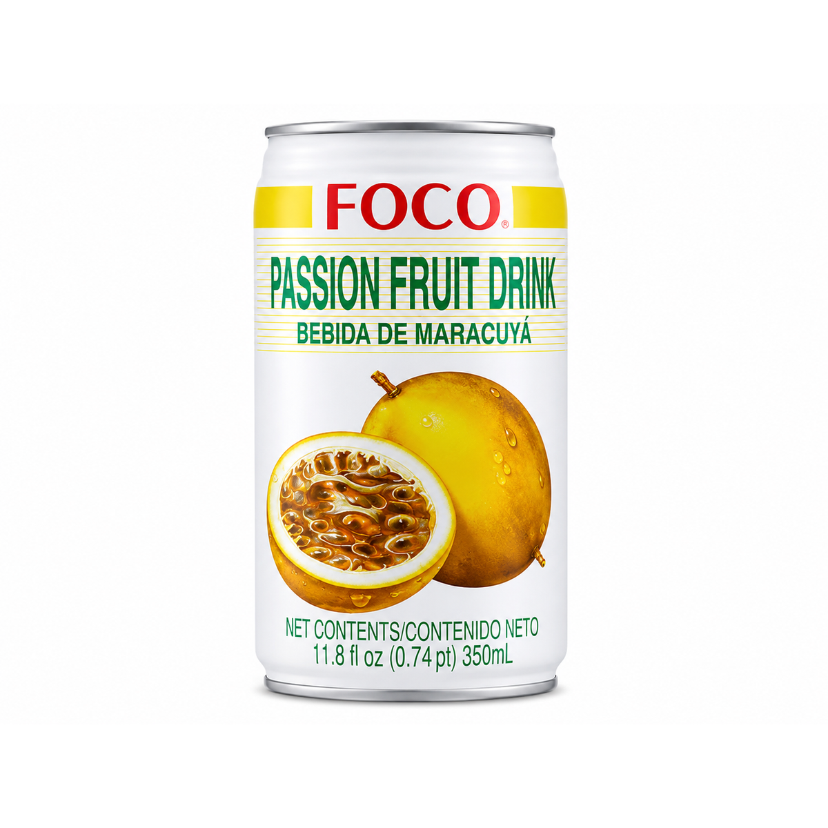 FOCO Passion Fruit Drink – Băutură cu Fructul Pasiunii 350 ml
