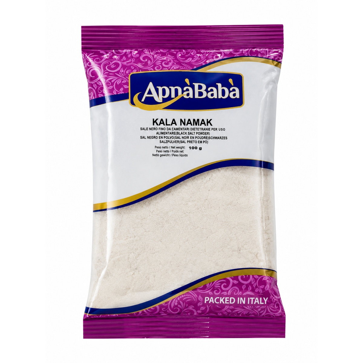ApnaBaba Kala Namak – Sare Neagră Indiană Pudră 100 g