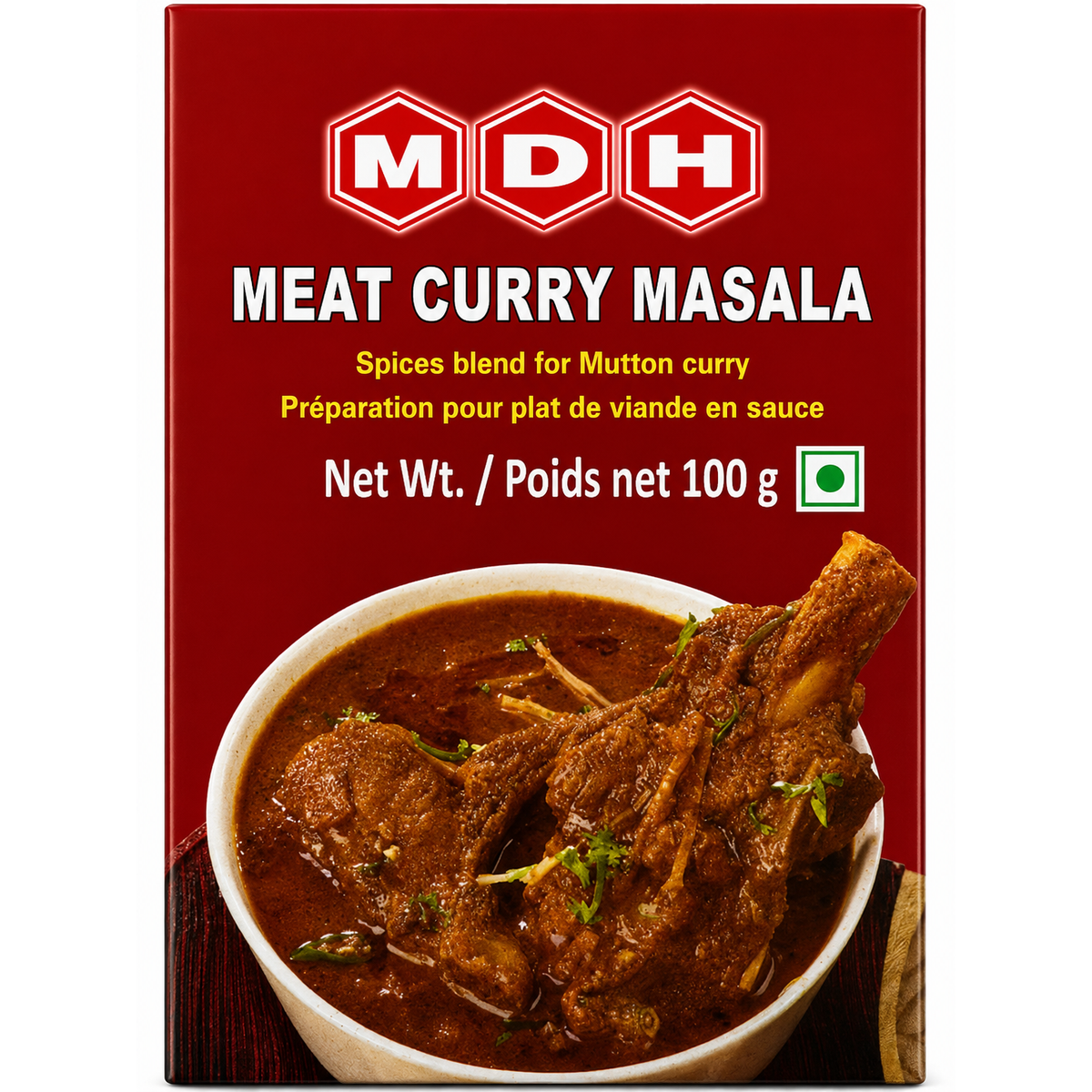MDH Meat Curry Masala – Mix de Condimente pentru Curry cu Carne 100g