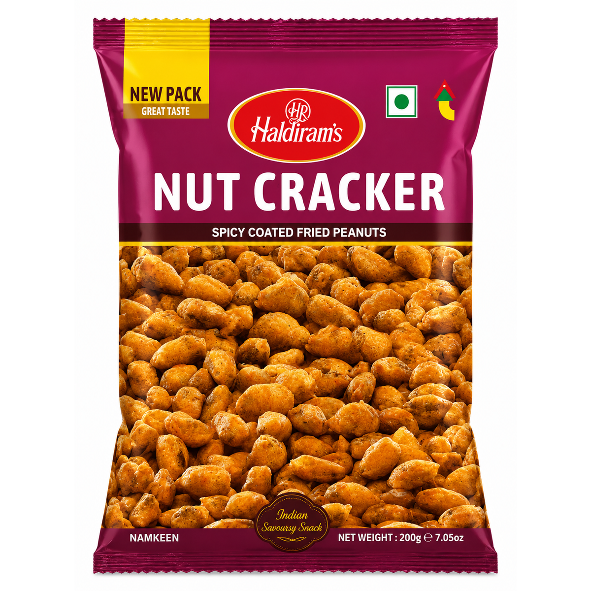 Haldiram’s Nut Cracker – Arahide Crocante Picante 200g