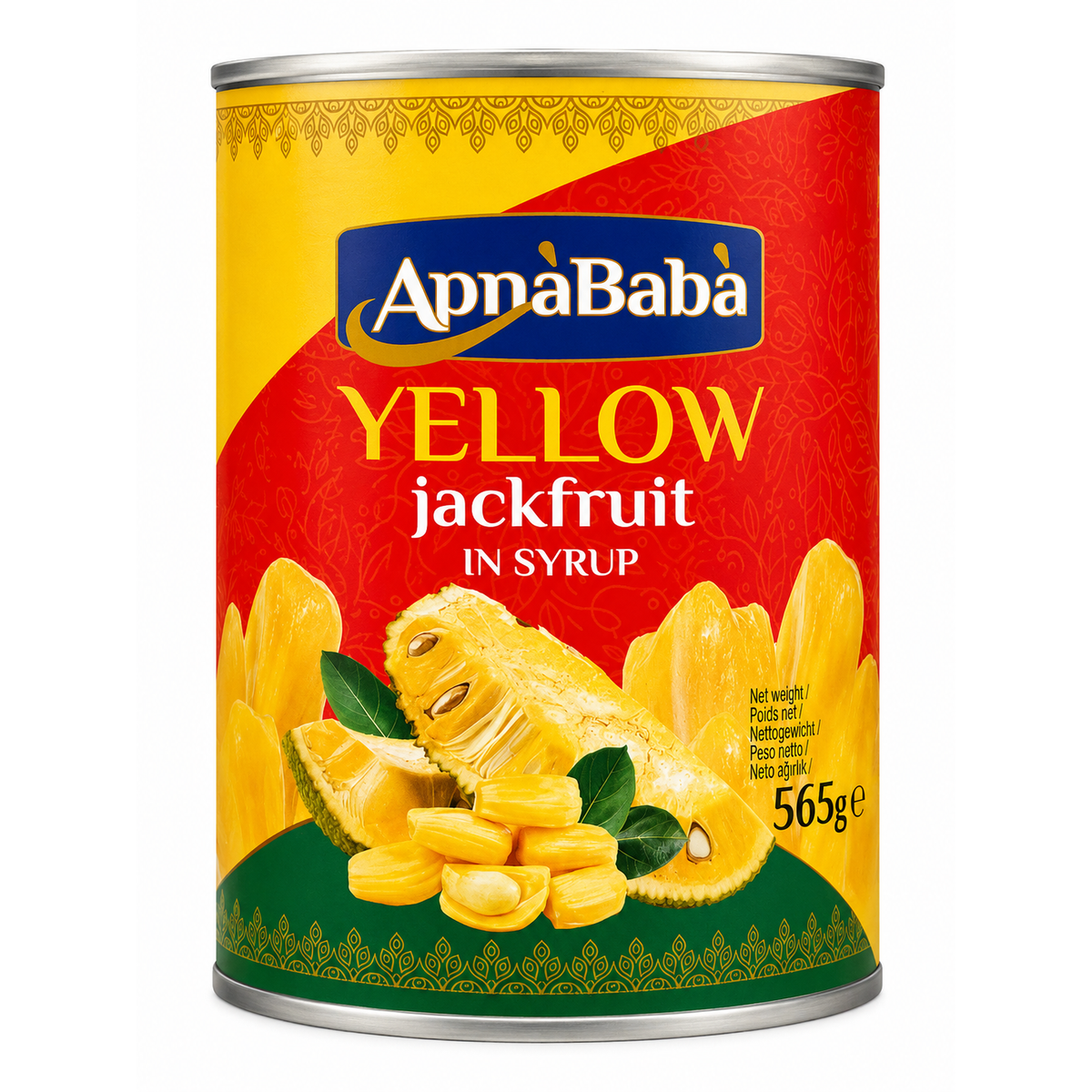 Apna Baba Jackfruit Galben în Sirop / Yellow Jackfruit in Syrup – 565 g