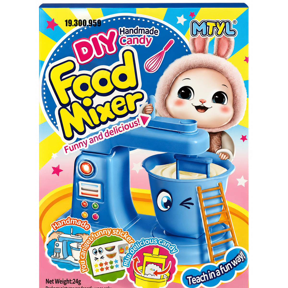 Kit DIY Handmade Food Mixer – Set Creativ pentru Prepararea Deserturilor | 24 g