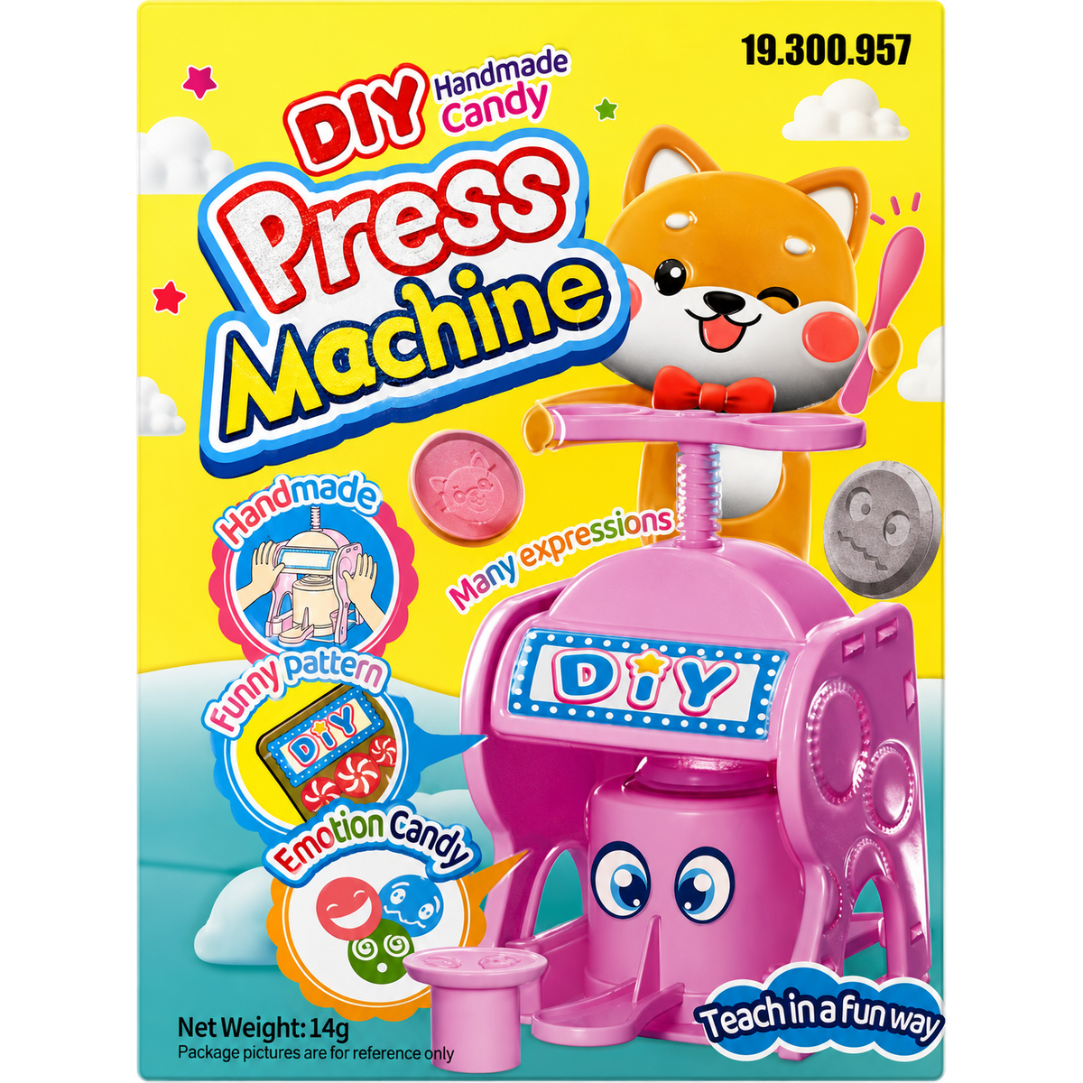 Kit DIY Handmade Candy Press Machine – Set Creativ pentru Modelarea Dulciurilor | 14 g