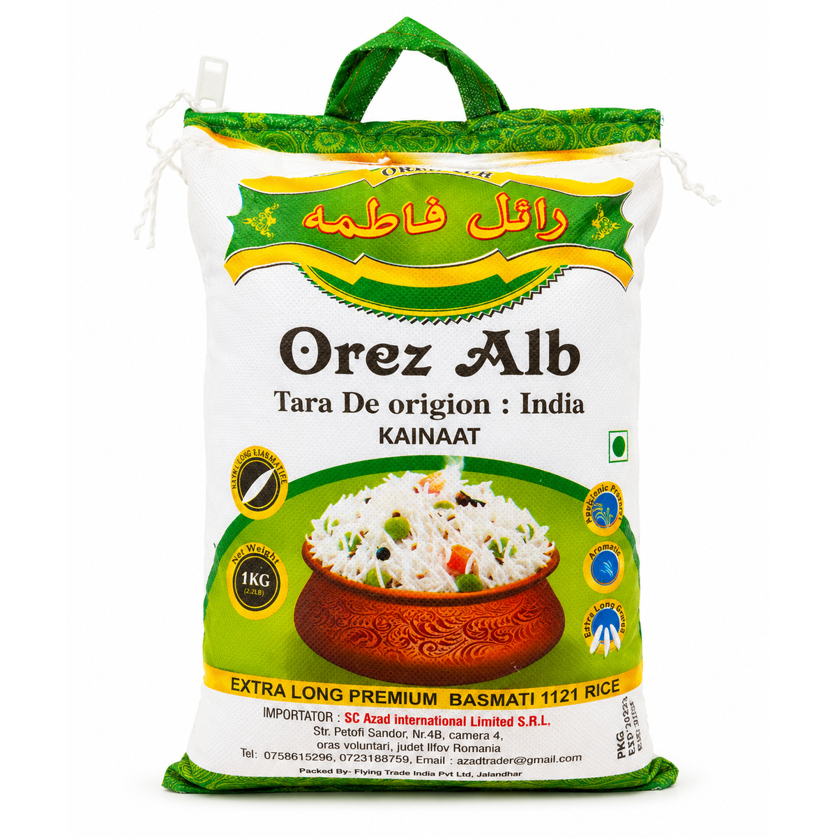 Orez Basmati Alb Extra Long Royal Fatima 1 kg