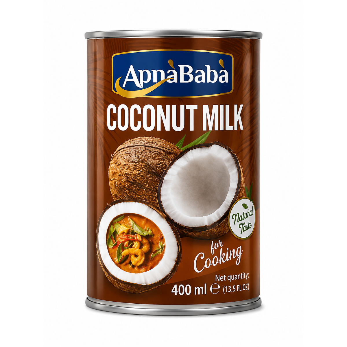 Lapte de Cocos pentru Gătit ApnaBaba 400ml