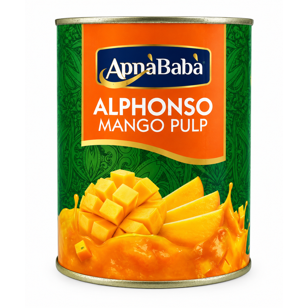 Pulpă de Mango Alphonso ApnaBaba 850g – Piure Natural de Mango pentru Deserturi și Băuturi