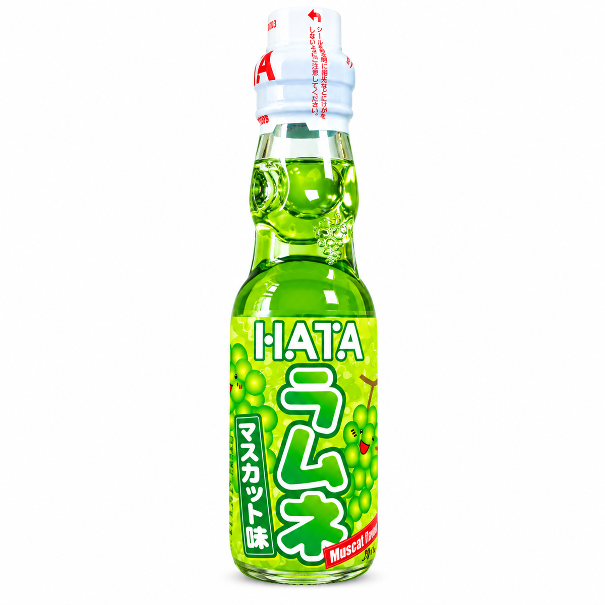 HATA Ramune Muscat 200 ml – băutură japoneză cu aromă de struguri verzi