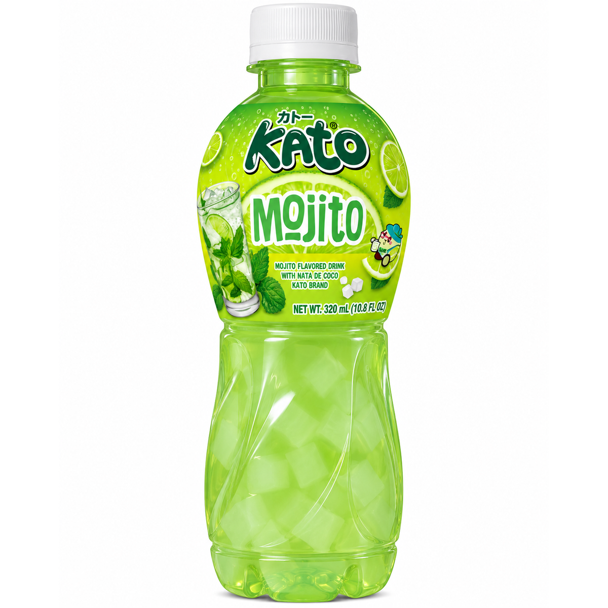 Kato Mojito cu Nata de Coco – 320 ml