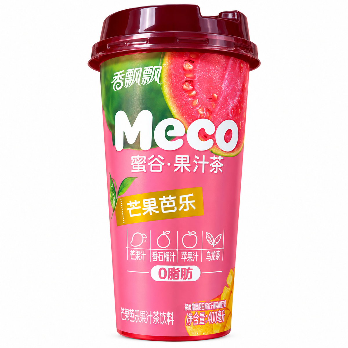 Meco Fruit Tea Mango & Guava 400 ml – ceai cu mango și guava