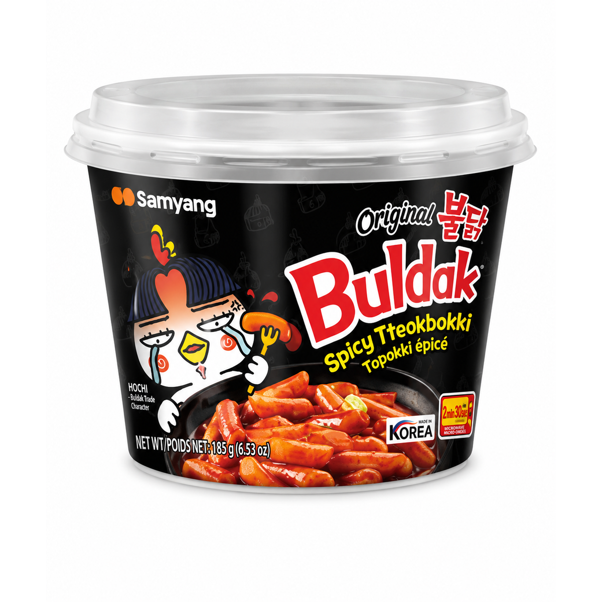 Samyang Buldak Original Spicy Tteokbokki 185 g – Tteokbokki Coreean Picant la Pahar
