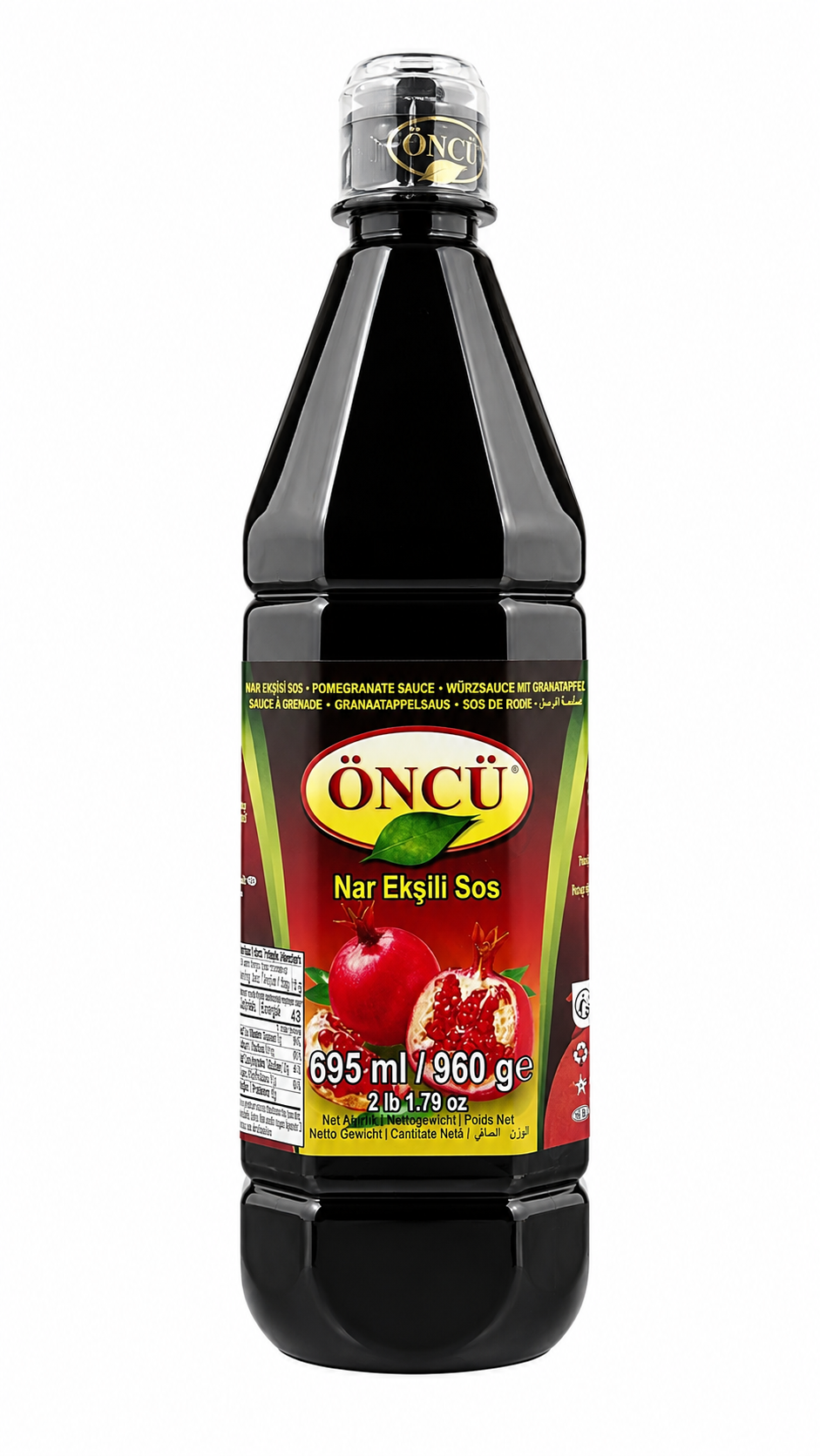 Öncü Nar Ekşili Sos – Sos de Rodie 695 ml (960 g)