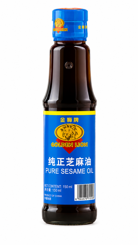 Golden Lion Ulei Pur de Susan 150ml – Pure Sesame Oil pentru Bucătăria Asiatică