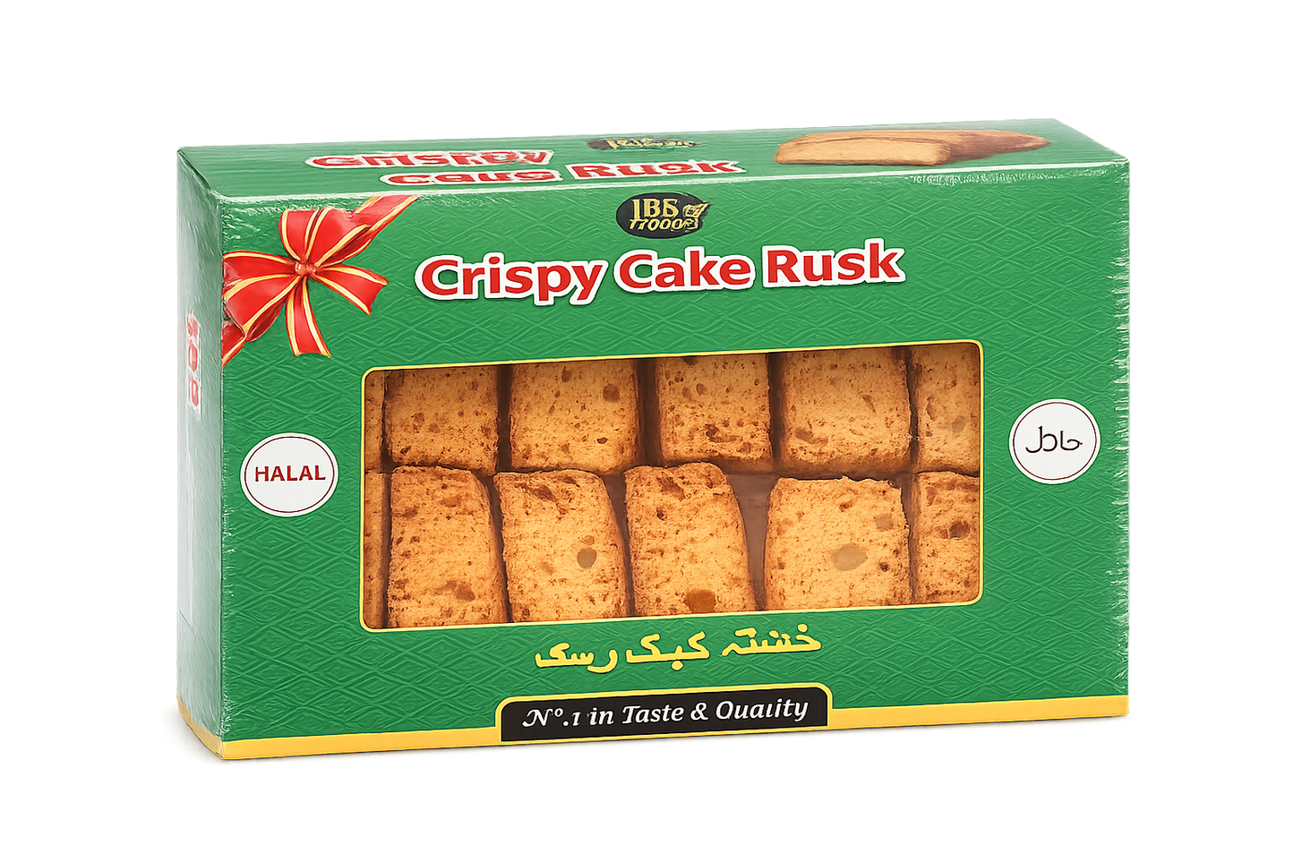 JRS Foods Crispy Cake Rusk – Biscuiți Crocanți Tip Rusk, 400 g