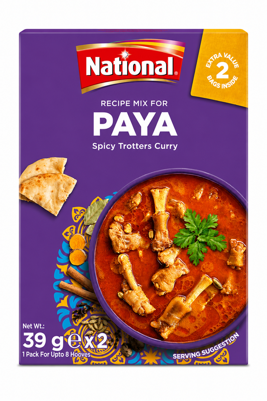 National Paya Recipe Mix 2x39g – Mix de Condimente pentru Paya Curry Tradițional