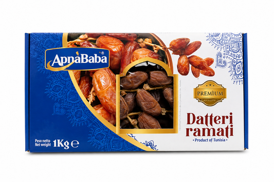 ApnaBaba Datteri Ramati 1kg – Curmale Premium din Tunisia