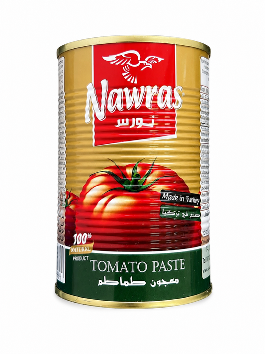 Nawras Pastă de Roșii 400g – Tomato Paste 100% Naturală
