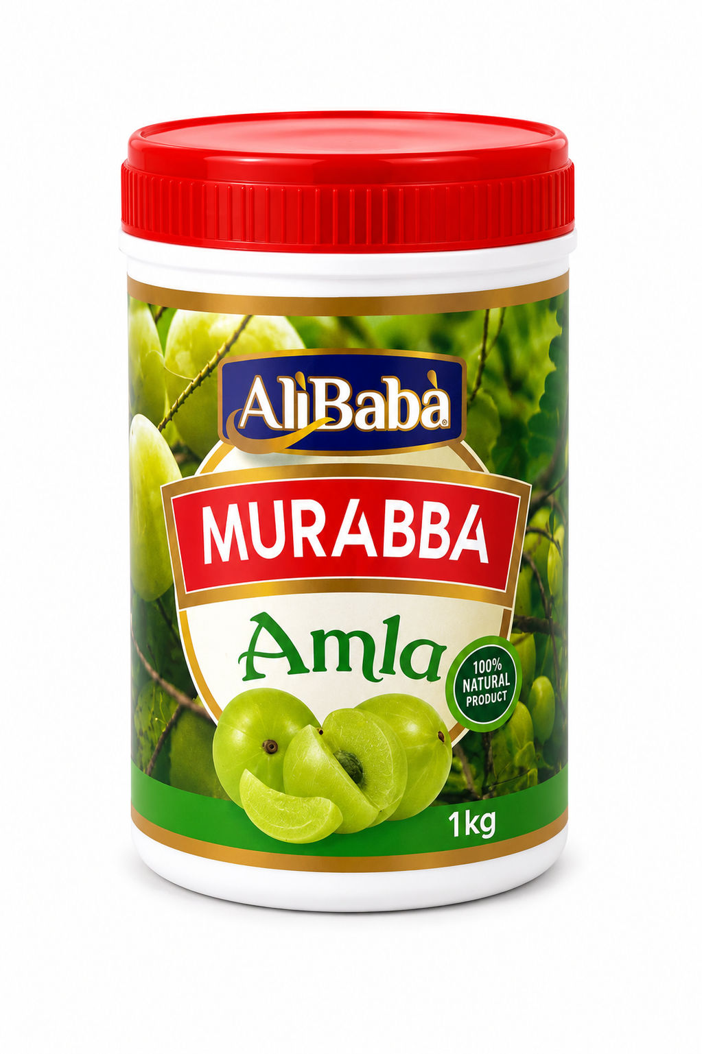 AliBaba Murabba Amla 1kg – Dulceață Tradițională din Agrișe Indiene