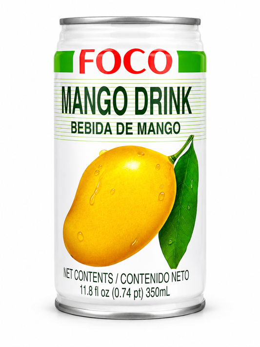 FOCO Mango Drink – Băutură Răcoritoare cu Mango 350 ml
