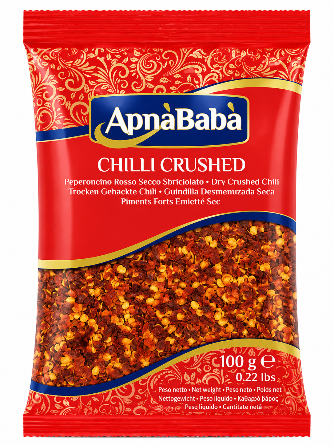 Fulgi de Ardei Iute (Chilli Crushed) ApnaBaba 100g