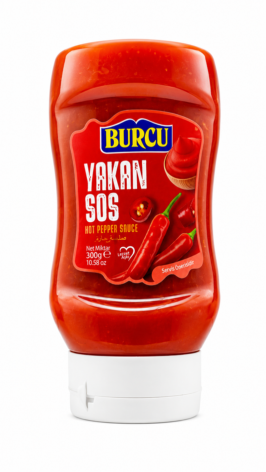 Burcu Yakan Sos – Sos Picant cu Ardei Iute 300 g