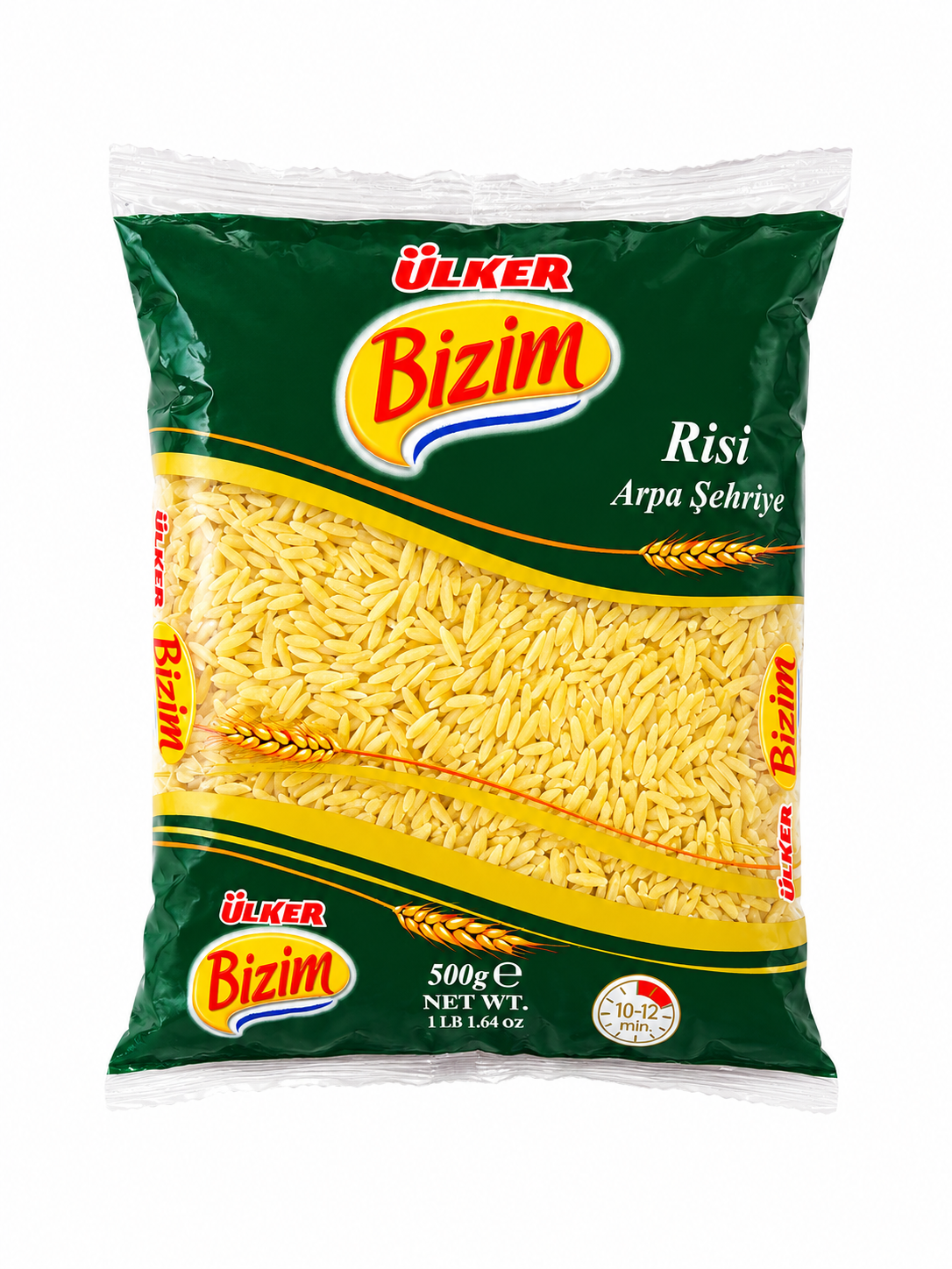 Ülker Bizim Risi (Arpa Șehriye) 500g – Paste Tip Orez pentru Supe, Pilaf și Garnituri