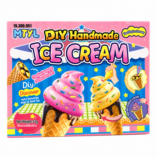 Kit DIY Handmade Ice Cream – Set Creativ pentru Realizarea Înghețatei | 52 g