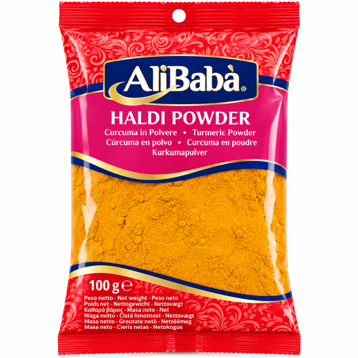 Ali Baba Haldi Powder – Turmeric (Curcuma) Măcinată 100 g