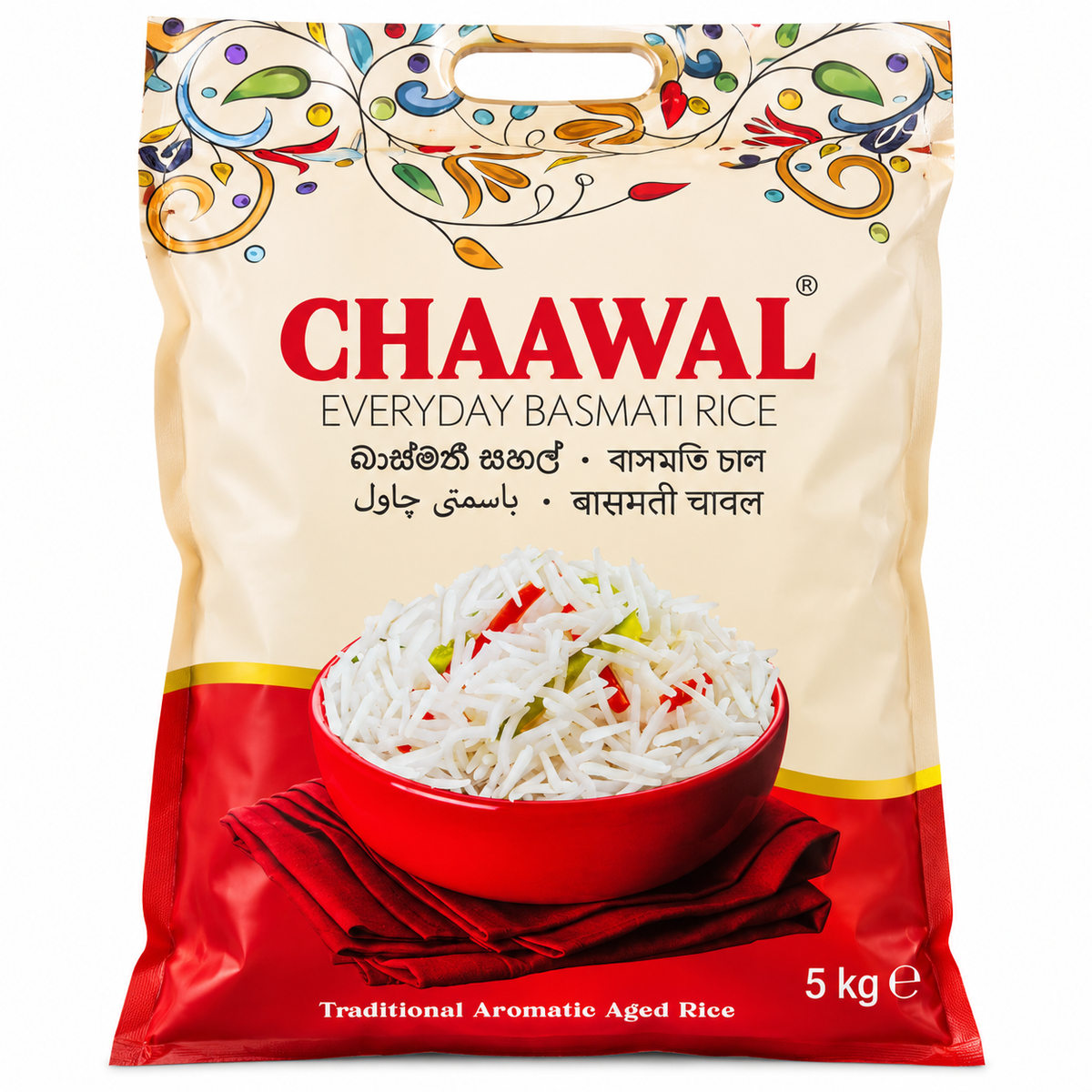 Chaawal Everyday Basmati Rice – Orez Basmati Tradițional 5 kg