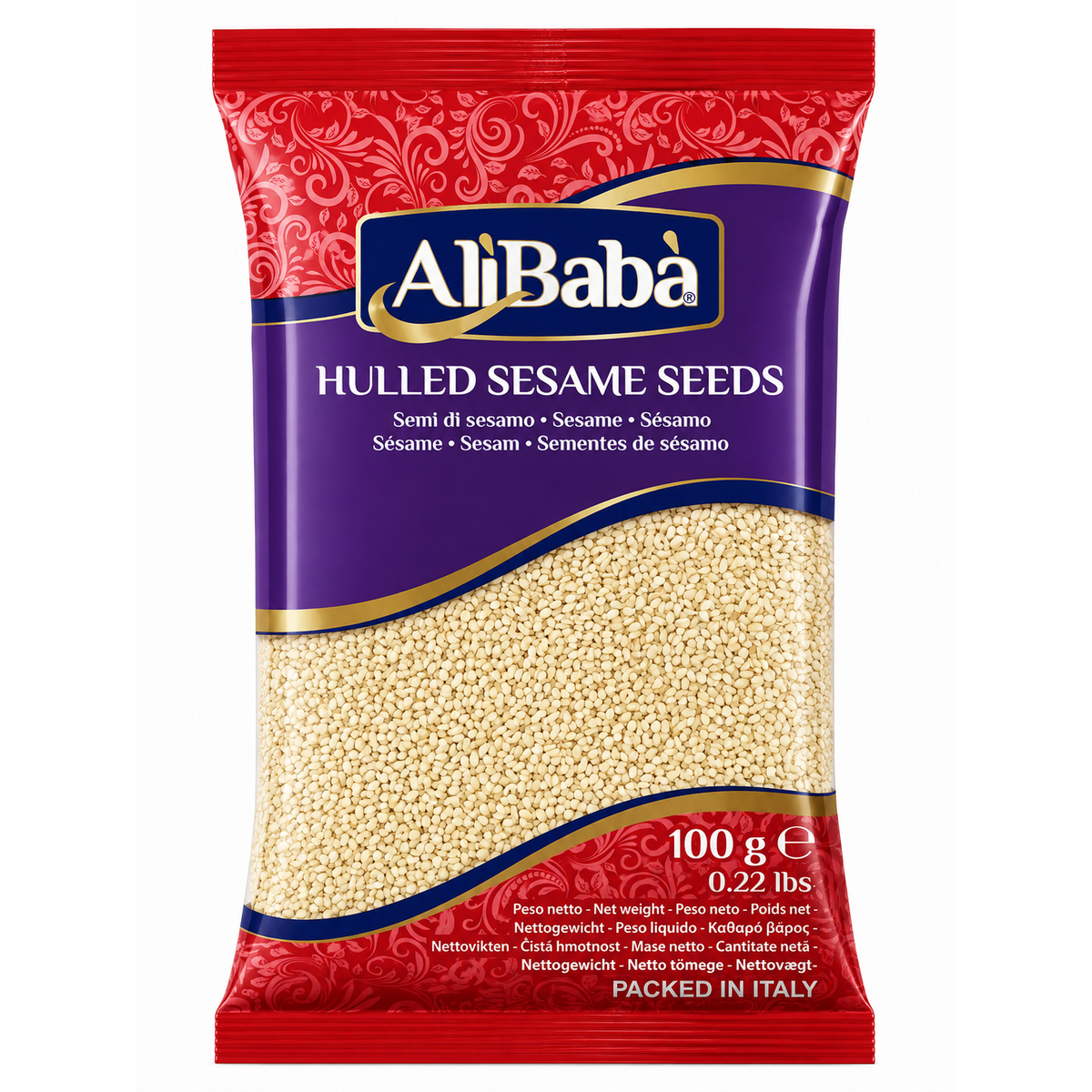 AliBaba Semințe de Susan Decorticate – Hulled Sesame Seeds 100 g
