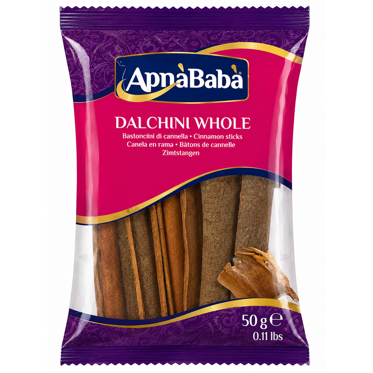 ApnaBaba Scorțișoară Întreagă – Dalchini Whole 50g