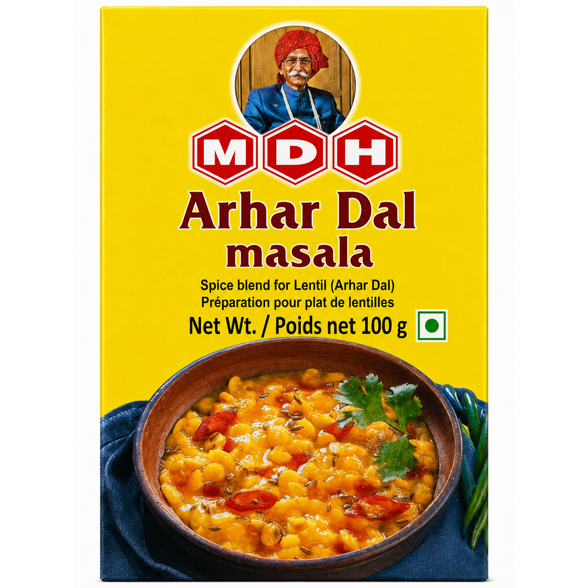 MDH Arhar Dal Masala – Mix de Condimente pentru Linte 100g