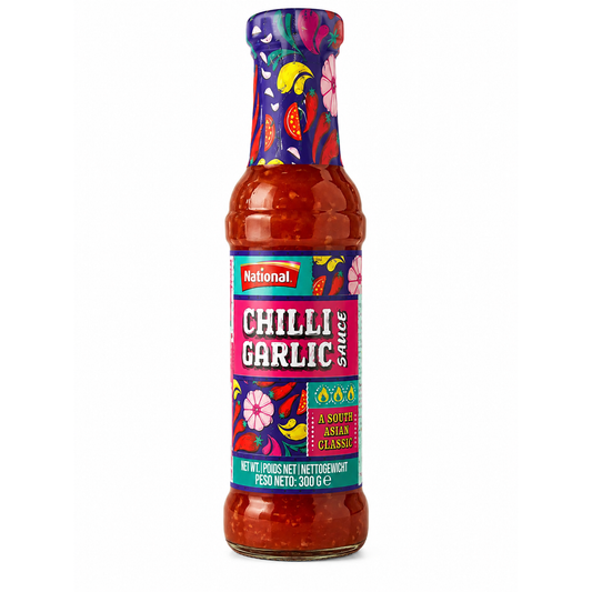 Sos Chilli Garlic National – Sos Picant cu Usturoi, 300 g