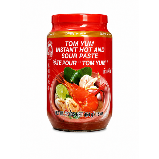 Pastă Tom Yum Instant Hot & Sour Cock Brand – 454 g