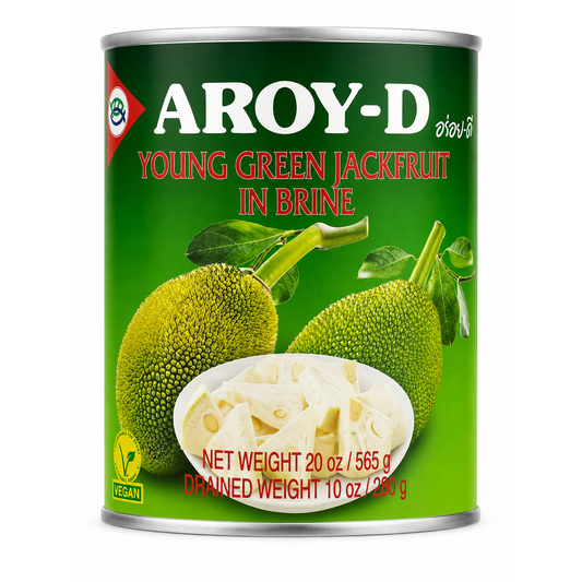 Aroy-D Jackfruit Verde Tânăr în Saramură – Young Green Jackfruit 565 g