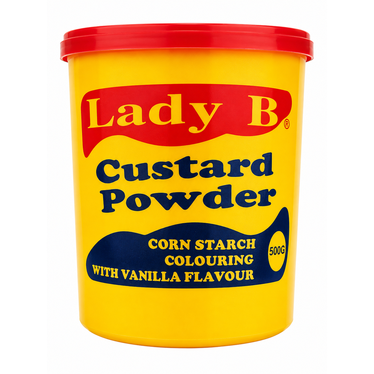 Lady B Custard Powder cu Aromă de Vanilie – 500 g
