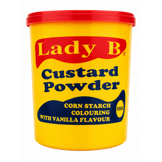 Lady B Custard Powder cu Aromă de Vanilie – 500 g