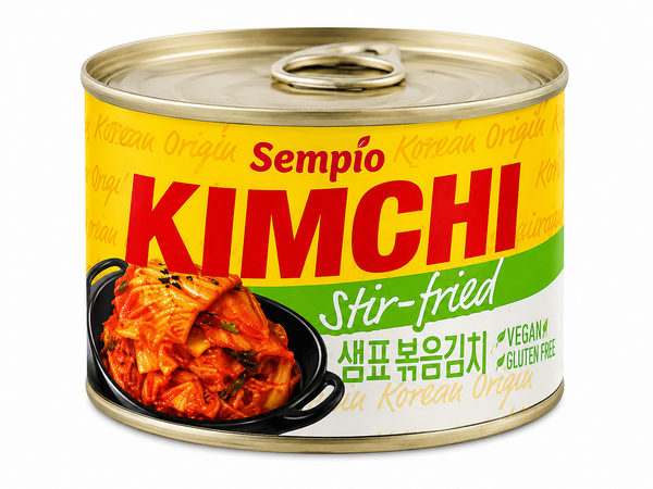 Sempio Stir-Fried Kimchi – Kimchi Coreean Prăjit Vegan 160 g