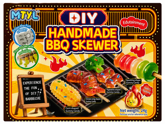 Kit DIY Handmade BBQ Skewer – Set Creativ pentru Realizarea Frigăruilor | 24 g