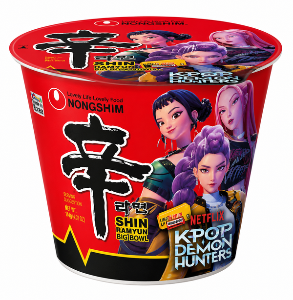Nongshim Shin Ramyun Big Bowl – KPOP Demon Hunters Limited Edition 114g
