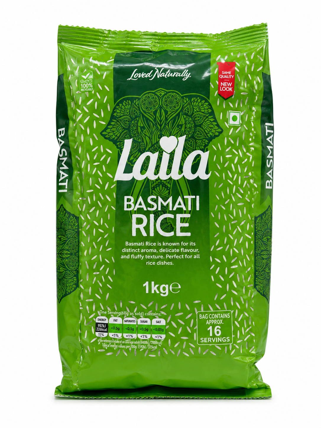 Orez Basmati Laila 1 kg – Aromă Autentică și Boabe Fine