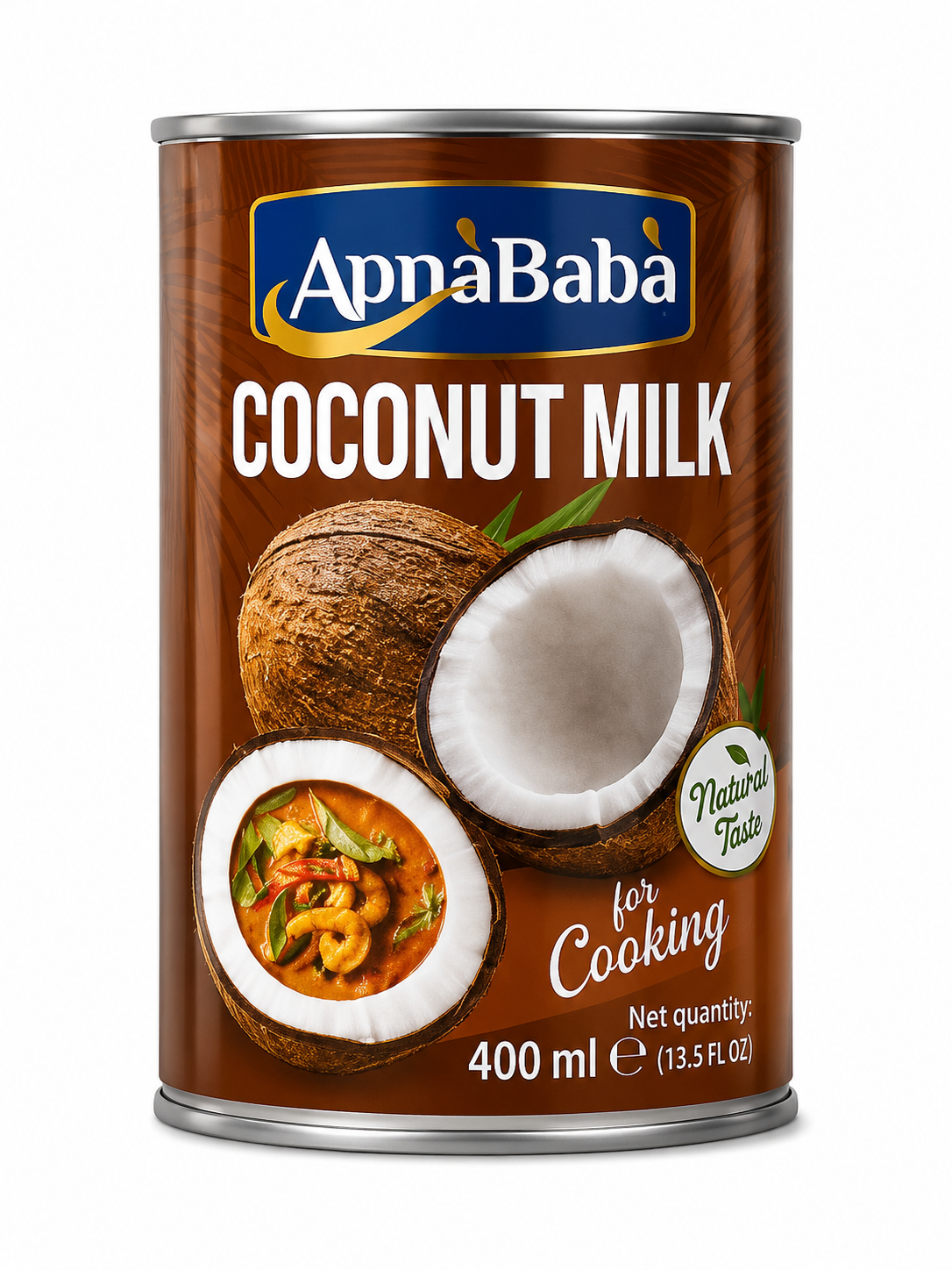 Lapte de Cocos pentru Gătit ApnaBaba 400ml