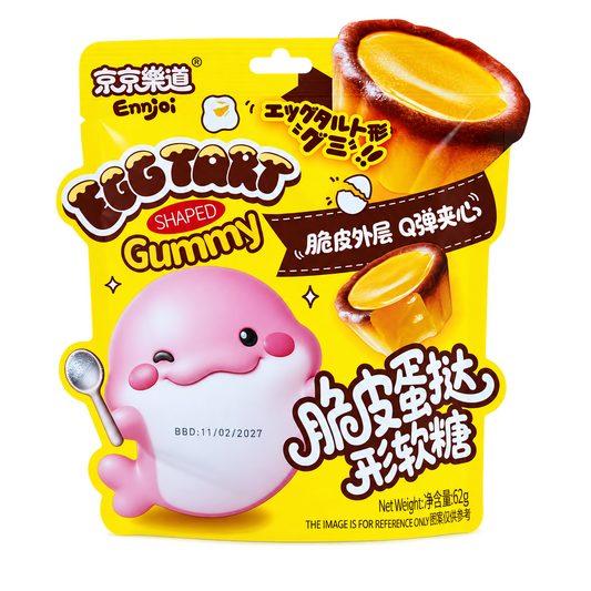 Ennjoi Egg Tart Shaped Gummy 62g
