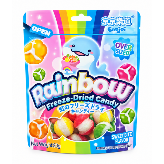 Ennjoi Rainbow Freeze-Dried Candy Sweet Bite 80g