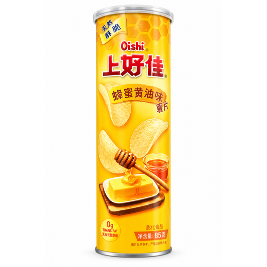 Oishi Potato Chips Honey Butter Flavor 85g
