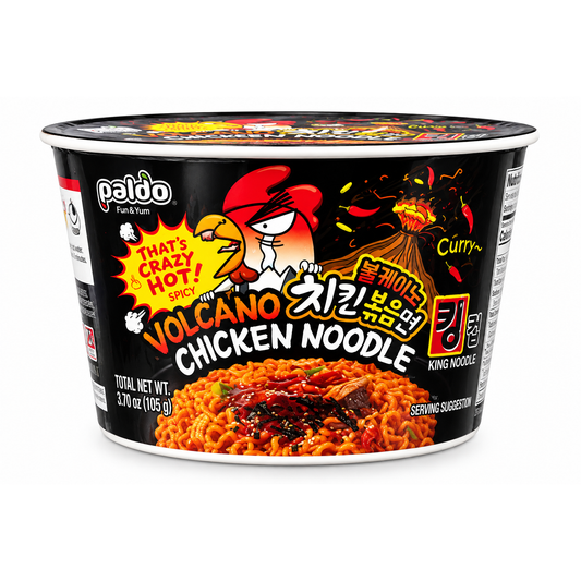 Paldo Volcano Chicken Noodle King Cup 105g
